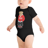 Red Polo Bear Bodysuit